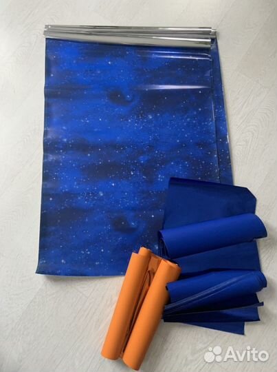 Бумага упаковочная подарочная бантики