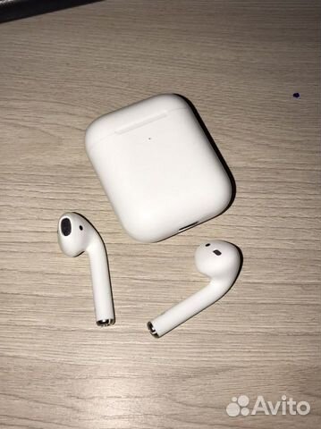 Беспроводные наушники Airpods 2