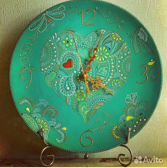 Точечная роспись, ручная работа