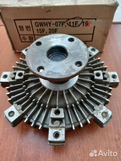 Вискомуфта вентилятора и насос гур Hyundai/Kia