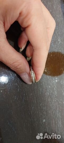 Золотое Кольцо с бриллиантом