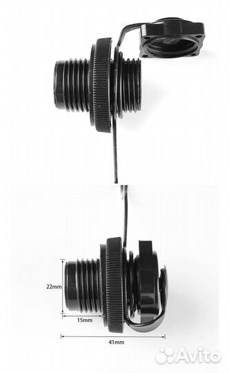 Клапан(пробка) крышка для надувного матраса, лодки