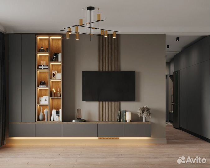 TV зона на заказ