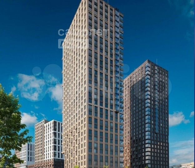 Квартира-студия, 30,4 м², 9/24 эт.