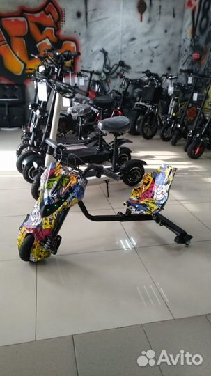 Дрифт кар детский электросамокат