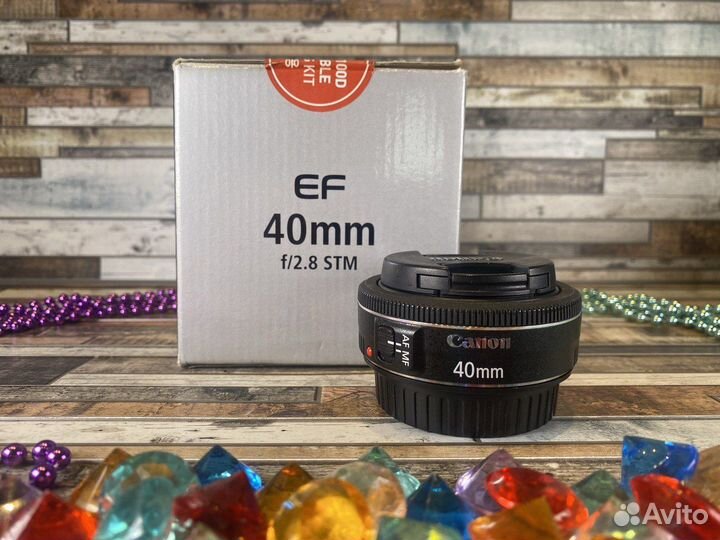 Объектив Canon EF 40mm f/2.8 STM (A91)