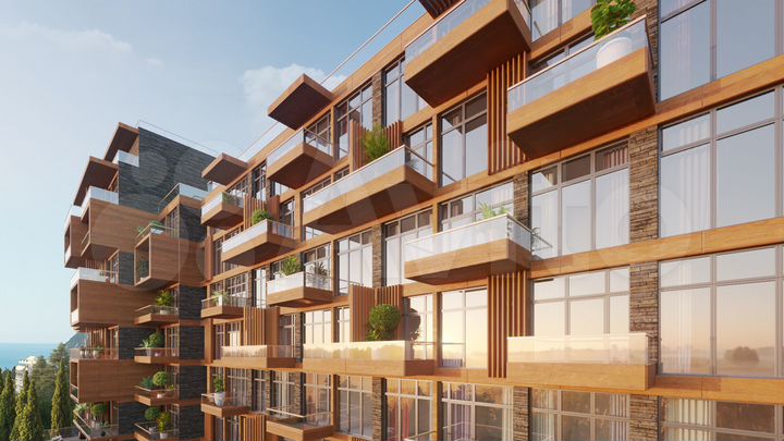 1-к. апартаменты, 55,2 м², 3/8 эт.