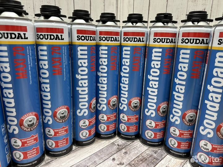 Пена монтажная soudal 70maxi