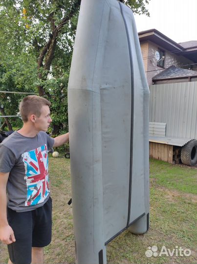 Лодка надувная резиновая + мотор