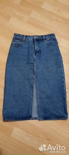 Джинсовая юбка