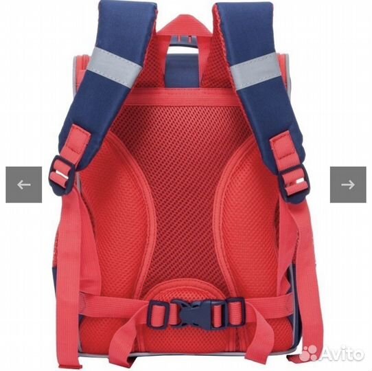 Рюкзак школьный ортопедический, Grizzly