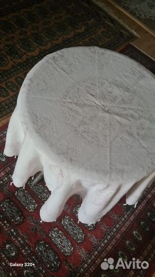 Скатерть хлопок Каламкар круглая 110см Иран95гnew