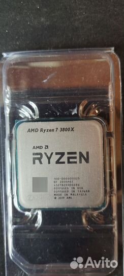 Процессор razen 7 3800X