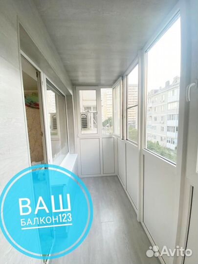 Расширение балкона и бесплатный выезд на замер