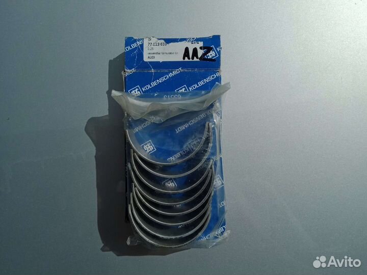 Вкладыши шат. 0.25 Audi 80/A3/A4 Golf Passat 1.9