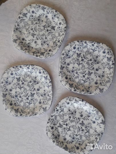 Тарелки aurora стекло