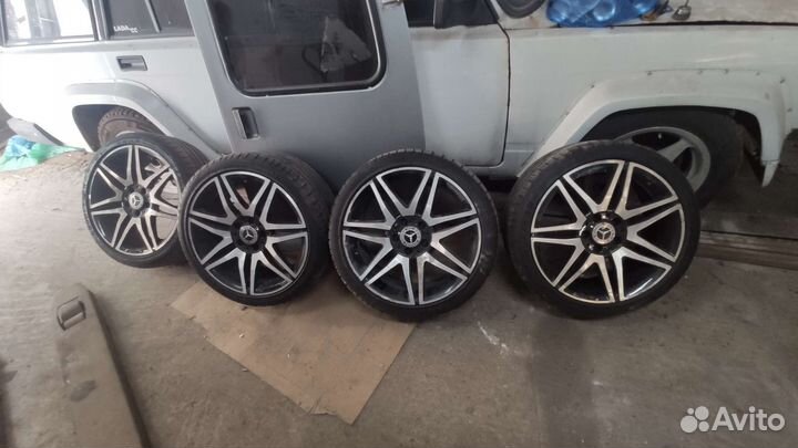 Колеса R18 AMG Mercedes лето разноширы