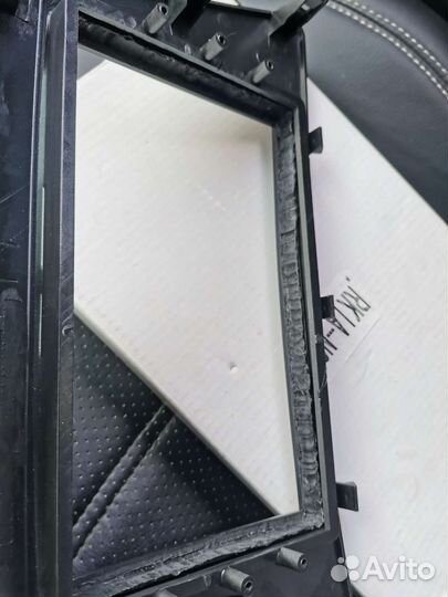 Рамка для 2 din магнитолы kia rio 3