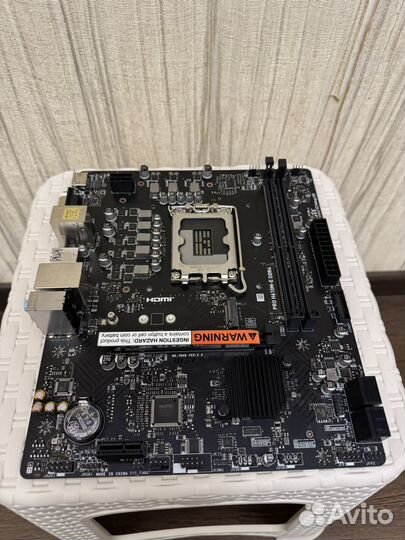 Материнская плата lga 1700 PRO H610M-E DDR4