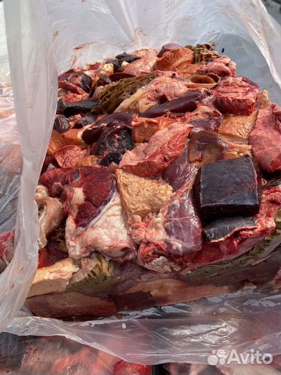 Говяжий ливер для собак(обрезь говяжья)