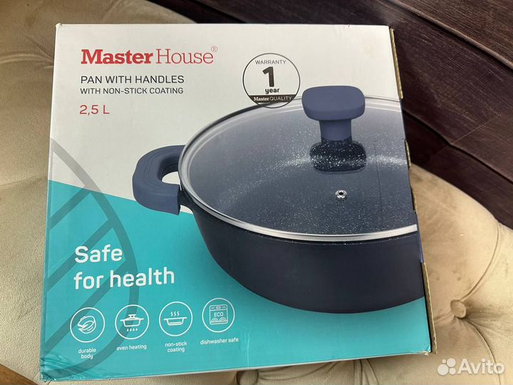 Кастрюля сотейник новая