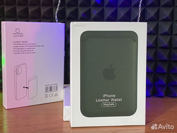 Apple magsafe leather wallet