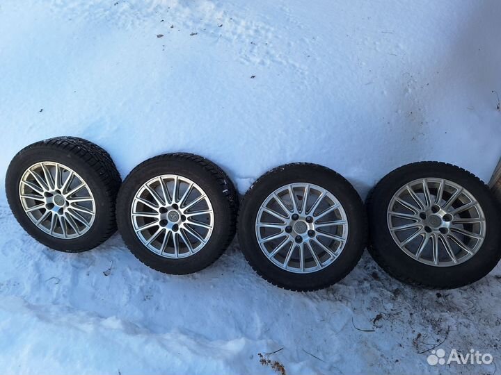 Колеса в сборе r16 зимние 5 114.3