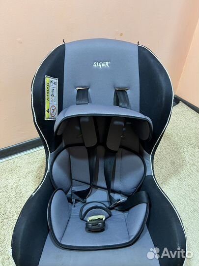 Автокресло siger изофикс