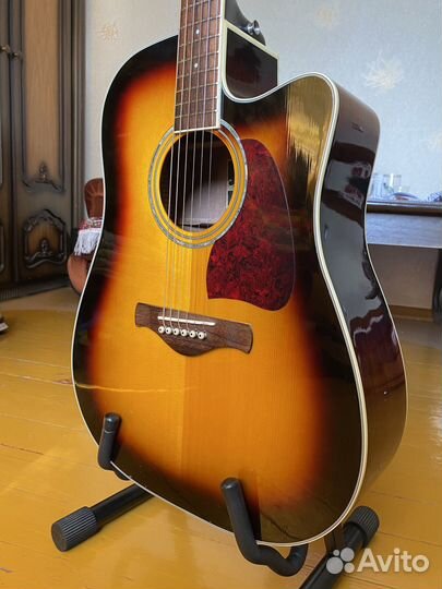 Электроакустическая гитара Ibanez AW300ECE-VS