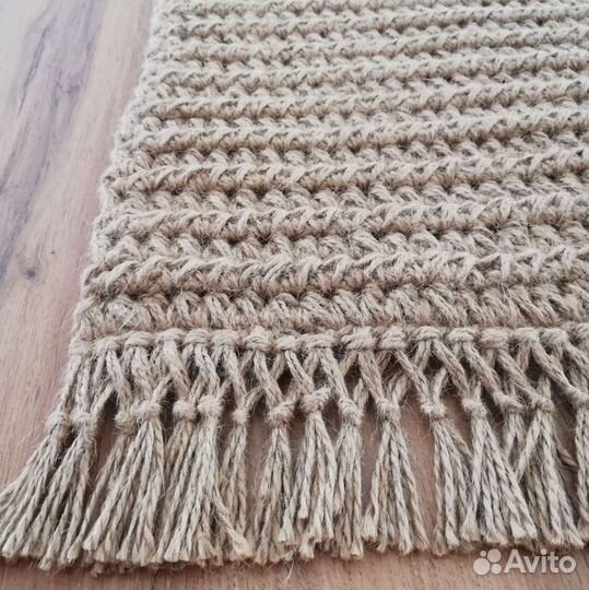 Коврик из джута