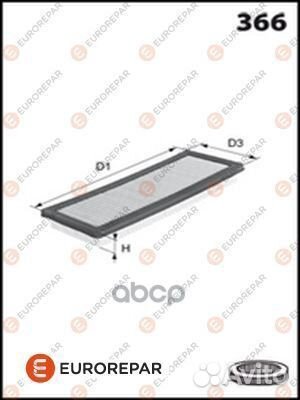 Фильтр воздушный '1611891680 eurorepar