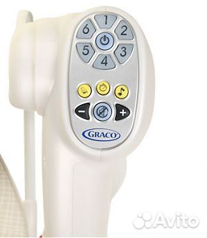 Качели Graco Lovin'Hug (с адаптером) полоска