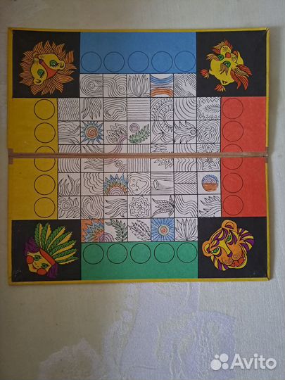 Настольная игра - ходилка, СССР