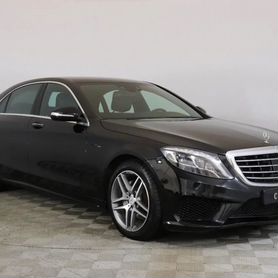 Аренда Mercedes S class с водителем