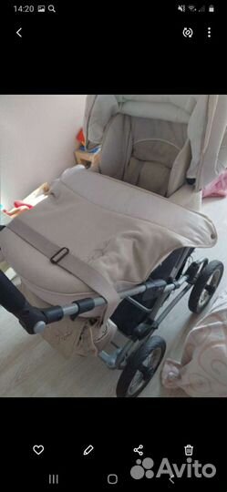 Коляска 2 в 1 сильвер cross