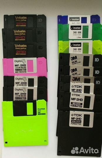 Дискеты Б/у 3.5 и 5.25 дюйма