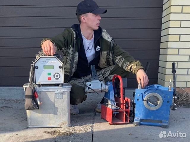 Сварка, спайка пнд труб