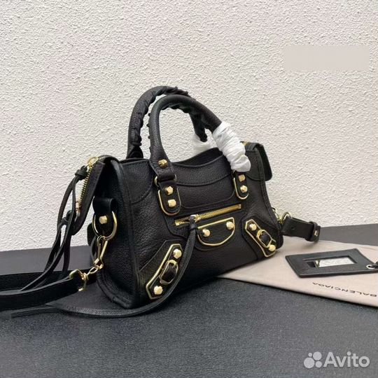 Сумка balenciaga vintage натуральная кожа