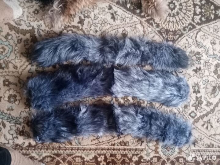 Воротники натуральные и исскуственные