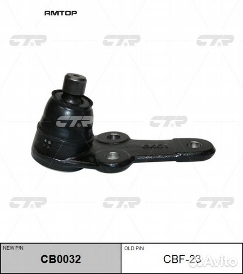 CTR CB0032 Шаровая опора переднего рычага ford foc