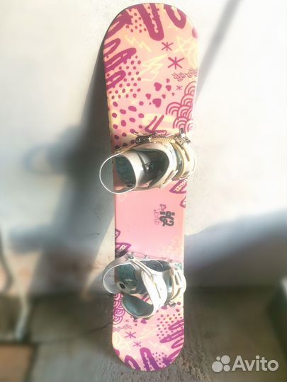 Детский сноуборд K2 комплект