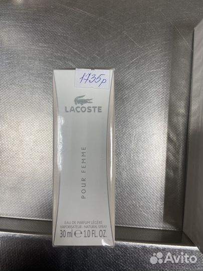 Туалетная вода lacoste женская