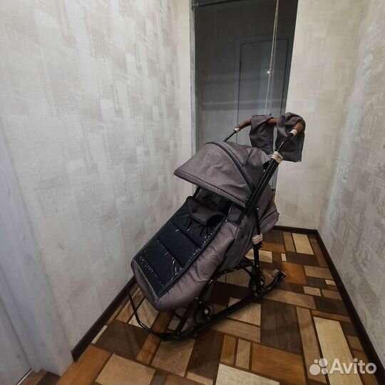 Коляска санки