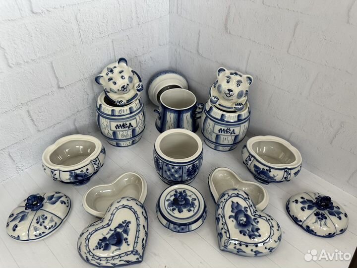 Набор гжель