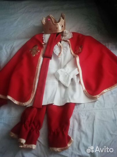 Костюм короля,принца, пажа для мальч.раз.разм