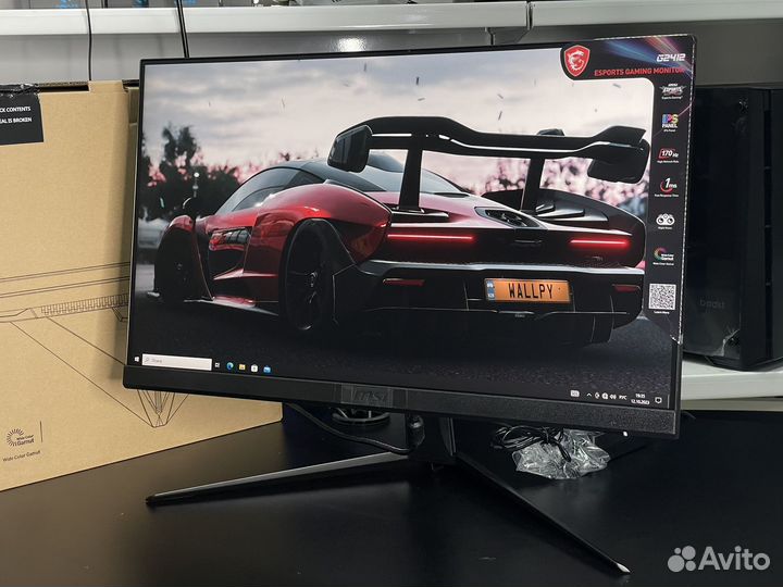Новый монитор msi 23.8дюйма 170hz