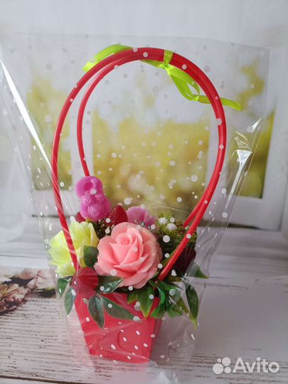 Букет из мыла