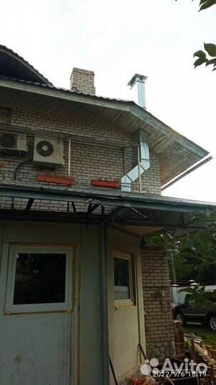 Монтаж систем вентиляции, дымоходы