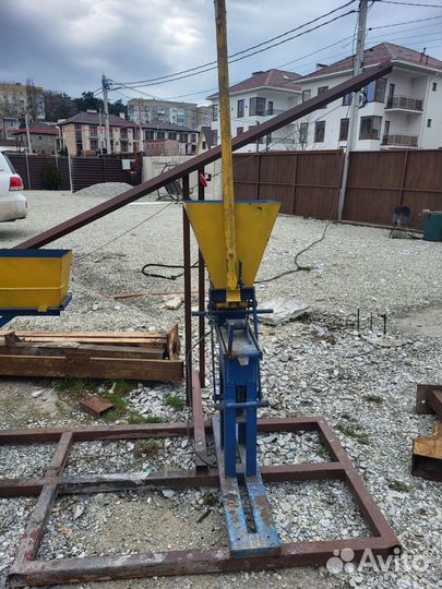 Станок для производства брусчатки, легоблок, блок