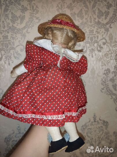 Кукла тряпичная Германия клеймо